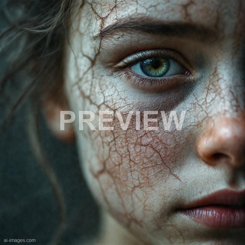 11504 - a-girl-s-face-resembles-an-old-weathered-painting-wit_250704101947_00001